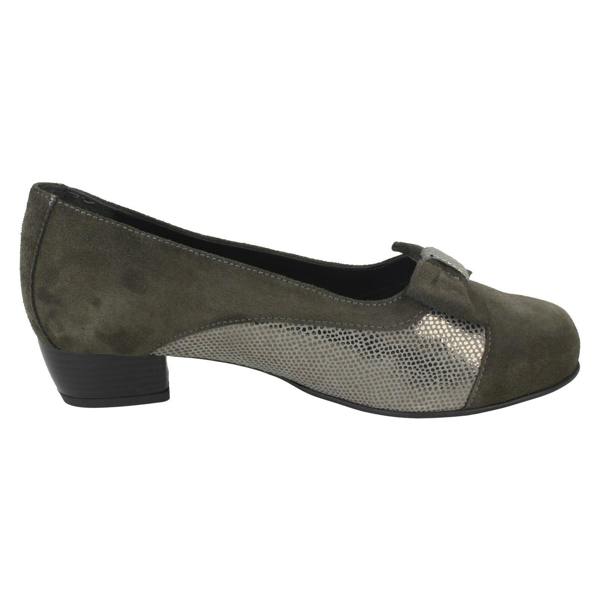 Da Bella Ladies Da Bella Slip On Heeled Shoes Saltby