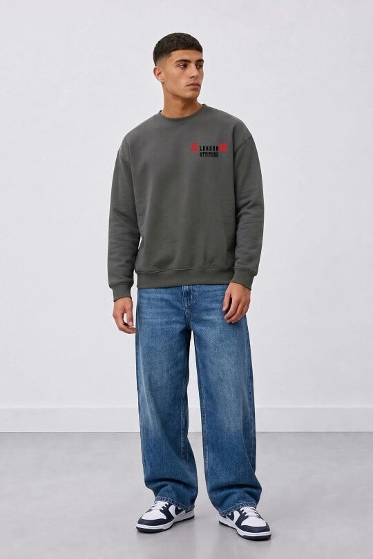 London Attitude Tokyo After Dark Graphic Sweatshirt
