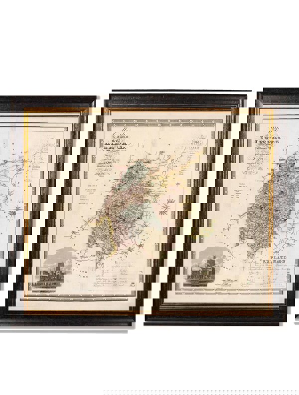 Exceptional Art c.1830 County Maps of England