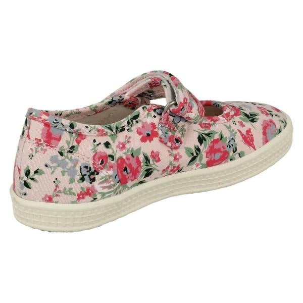 Start-rite Girls Startrite Canvas Pumps Posy 18