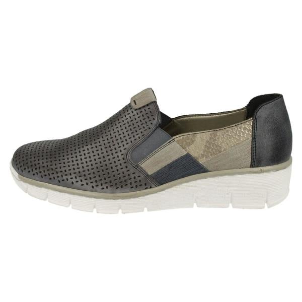 Rieker Ladies Rieker Slip On Casual Shoes 53757