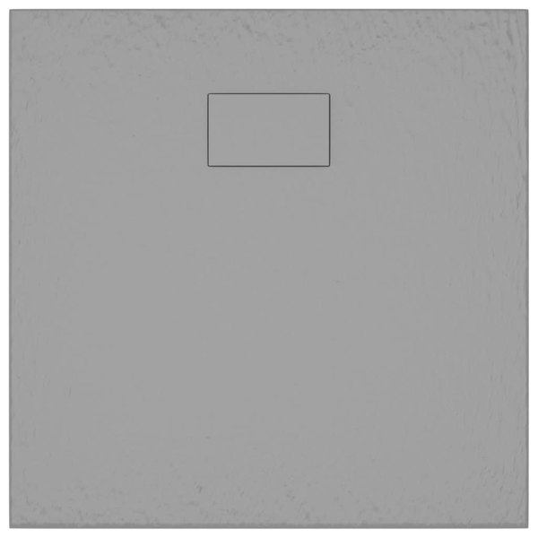 Berkfield Shower Base Tray SMC Grey 80x80 cm
