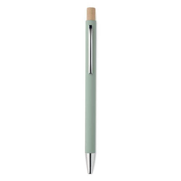 MidOcean Bergamo Recycled Aluminium Ballpoint Pen - Mint Green - 