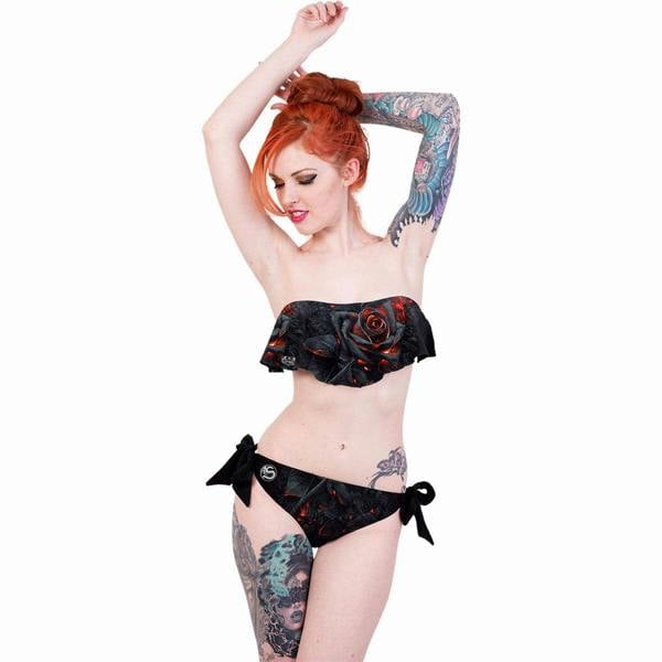 Spiral Direct BURNT ROSE - Allover Flapover Bikini Swimsuit