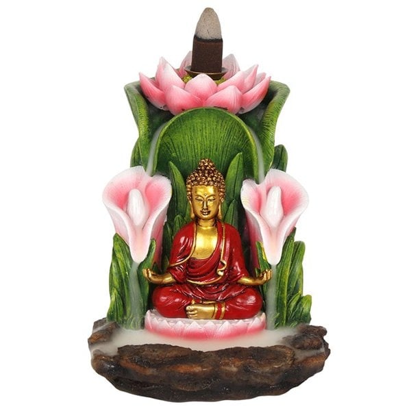 Serano Colourful Buddha Backflow Incense Burner