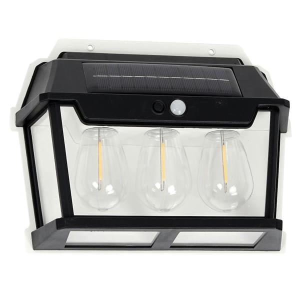 Milagro Filo Triple Solar Wall Lamp 3000K