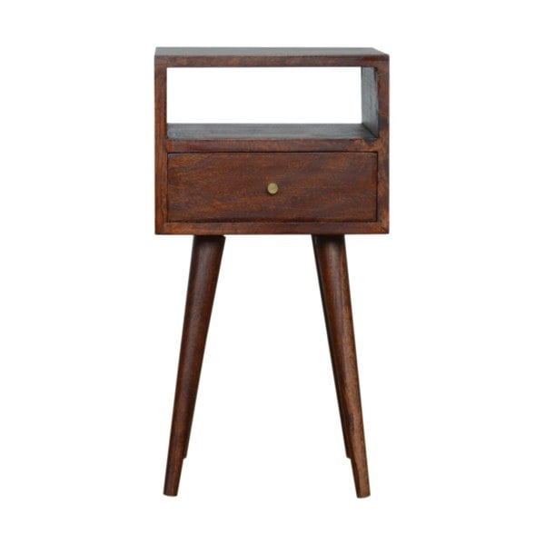 Artisan Furniture Solid Wood Mini Cherry Bedside Table