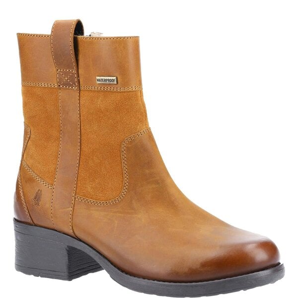 Hush Puppies Saskia Women's Waterproof Mid Boots - Tan
