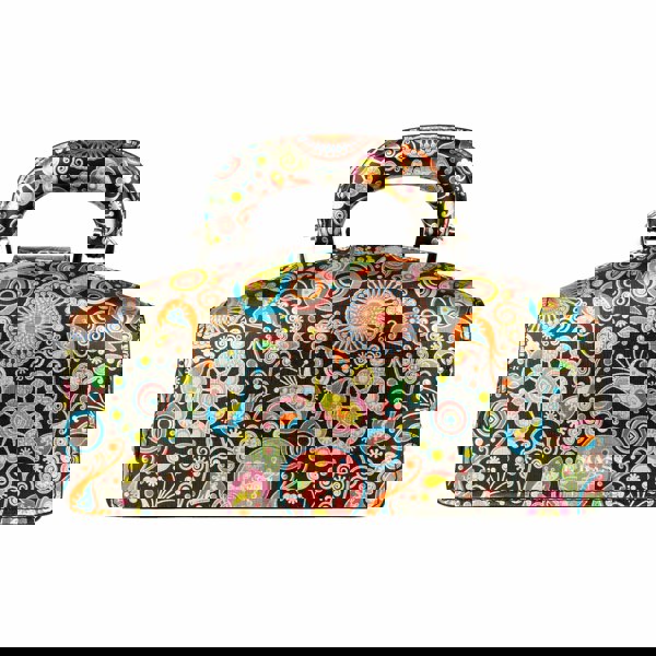 Embassy London Gazelle - Navy & Pink - Women’s leather top handle & crossbody bag