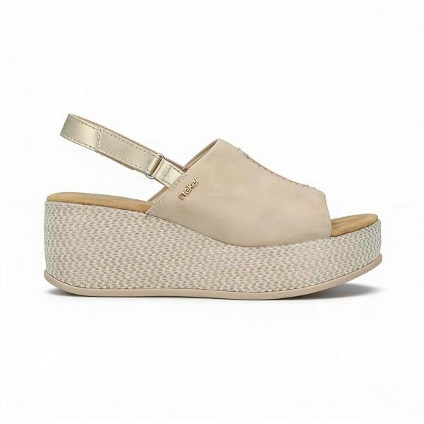 Rieker Rieker 69460 Womens Slingback Sandals Navy Multi