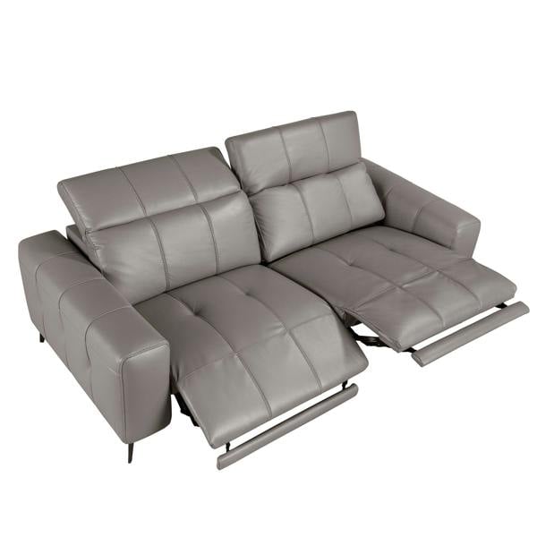 Angel Cerdá Relax sofa in grey leather 6209/6210