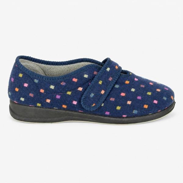 Sleepers MARY Full Slippers in Navy