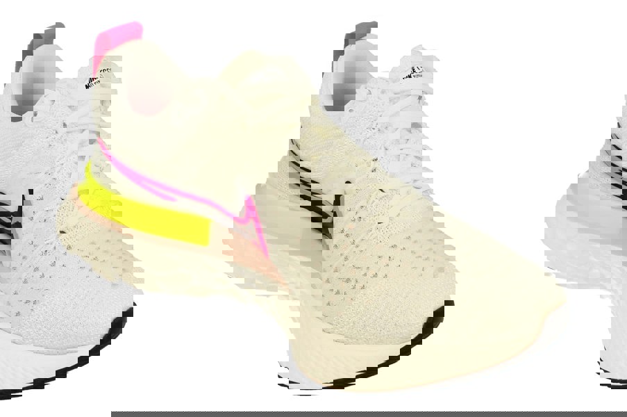 Nike Womens React Infinity Run Fk 2 Dj5396  100 - White Black Sail Pink Blast 100 - Photo 3