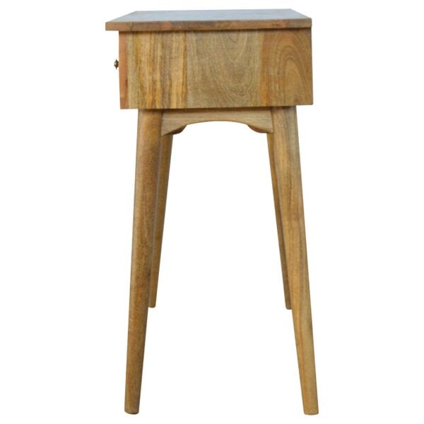 Wyld Haus Pizzo Large Mango Wood 3 Drawer Console Table