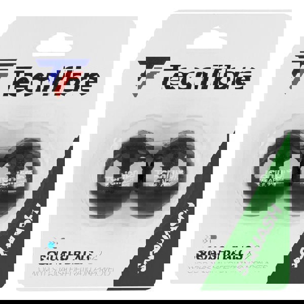 Tecnifibre Squash Balls Blue Dot - Pack of 2