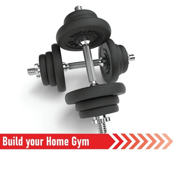 Body Revolution Cast Iron Dumbbell Set 15 kg - 50 kg - Body Revolution