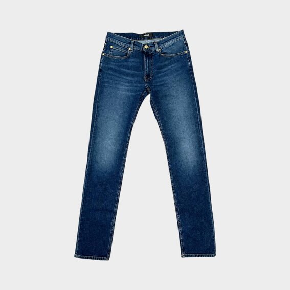 Versace Medusa Head Denim Taylor Jeans Blue