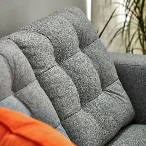 Furnishings For Less Hackney Fabric 2 Seater Sofa