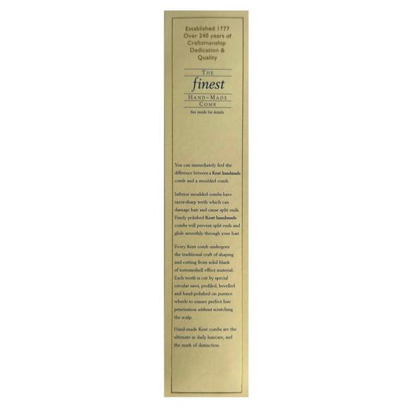 Kent Comb (82T) Handmade 190m Large Folding Pocket Comb