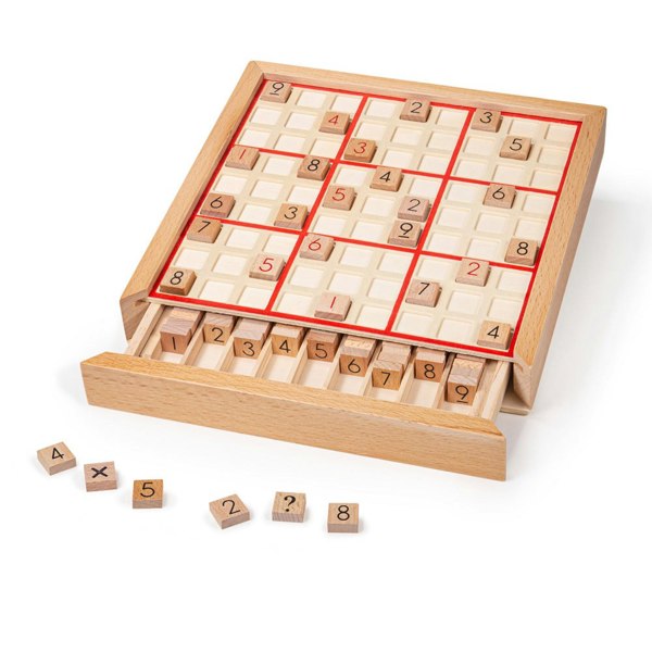 Bigjigs Toys Wooden Sudoku Puzzle Game