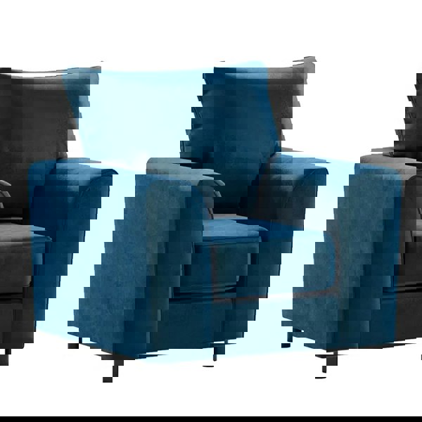 Furnishings For Less Brooklyn Full Foam Plush Velvet Armchair