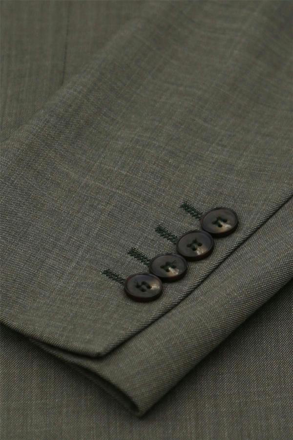 Infinity Leather Men's 3 Piece Sage Summer Wedding Tailored Fit Suit