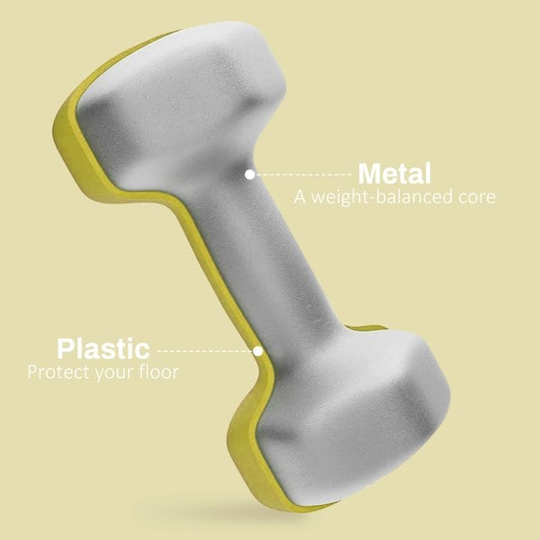 Rubber Dumbbell