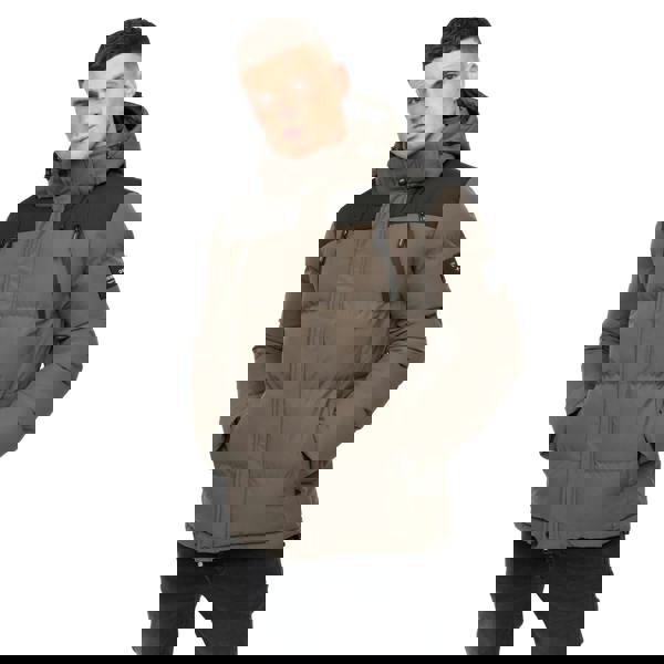 Crosshatch Mens Menray Jacket - Olive - 