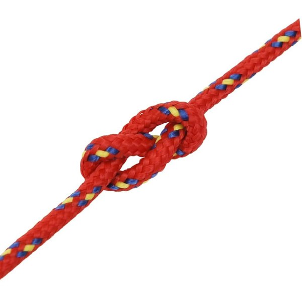 Berkfield Boat Rope Red 2 mm 50 m Polypropylene