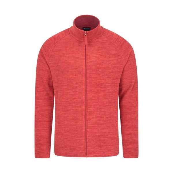 Mountain Warehouse Mens Snowdon II Full Zip Fleece Jacket - Red