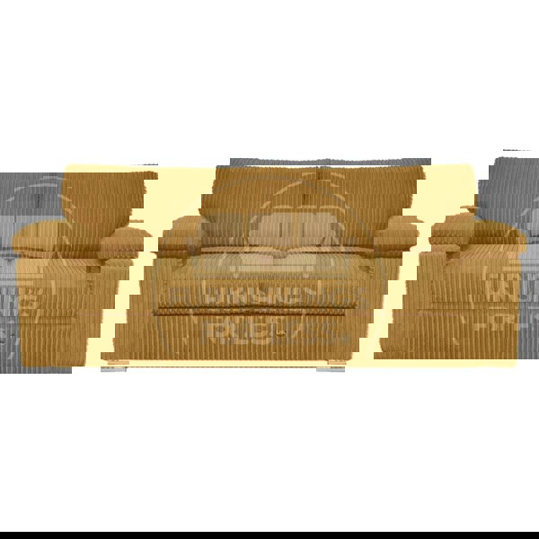 Furnishings For Less Delta Full Jumbo Cord 3 Seater Sofa