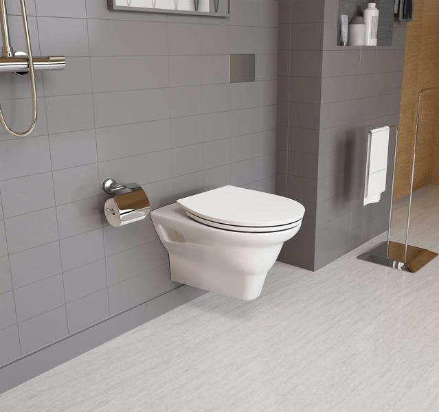 RTS Duroplast Oval Toilet Seat 390 mm wide with Soft-Close Metal Hinge