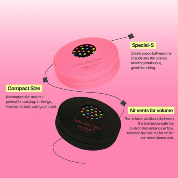 EYECANDY Compact Brush (Pink)