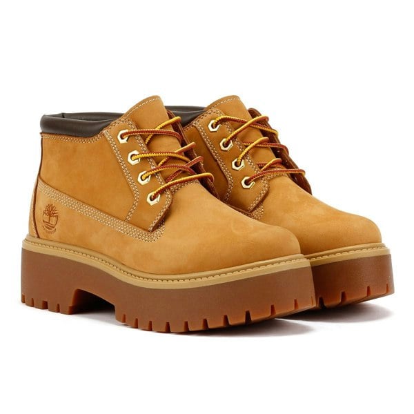 Timberland Stone Street Nellie Leather Women's Boots - Wheat