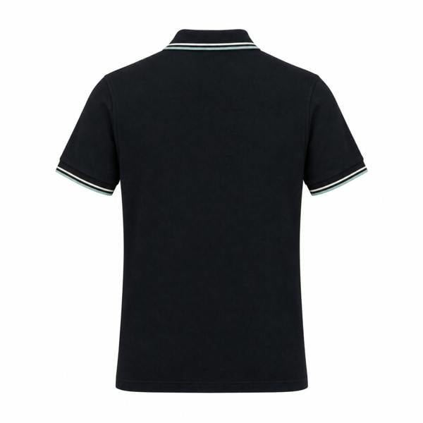 Fred Perry Twin Tipped Polo Shirt Navy/Ecru/Silver Blue