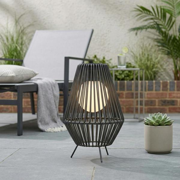 Garden Greatness Lunaria Urban Rope Circle Firefly Lantern