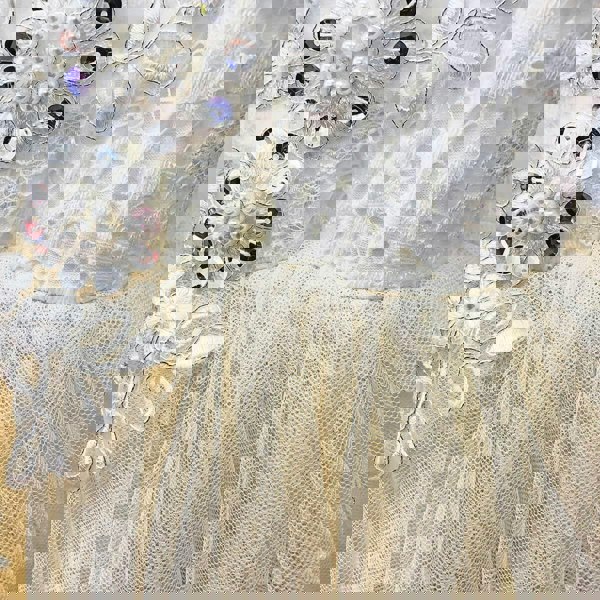 Boho Dreams Dress - Ivory Applique - UK Flower Girl Boutique