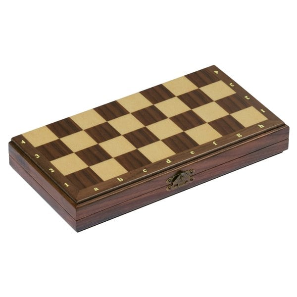 Goki Magnetic Chess Set - Wooden Hinged Case