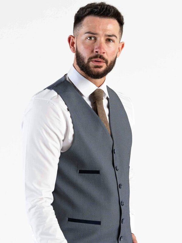 V2 Classic Oliver - Blue Three Piece Suit