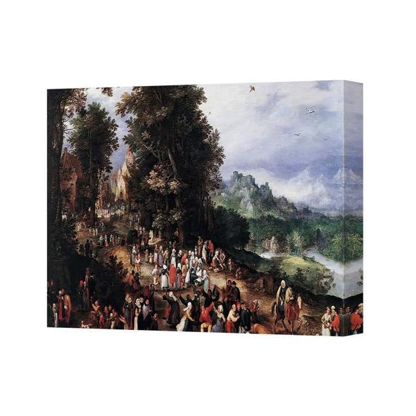 Benjamin Tate Design Canvas 4304 Landscape Scene Wall Art Large Canvas Painting