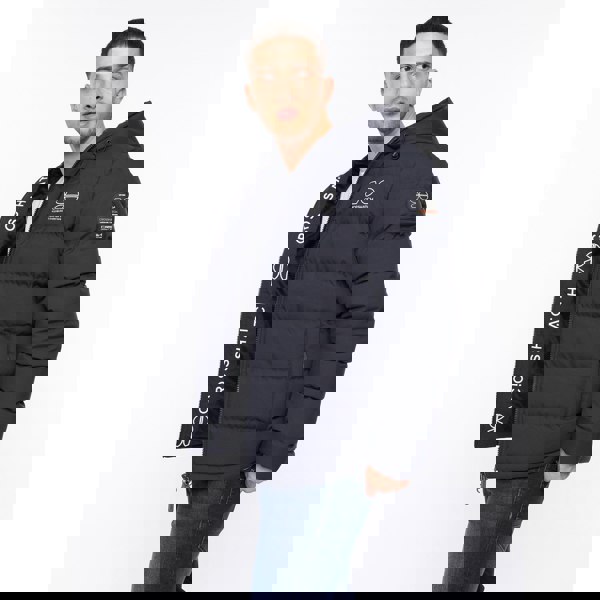 Crosshatch Mens Pitsburg Jacket - Navy