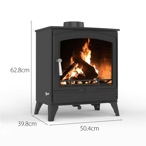 RoyalFire Royal Fire 8.5kW Steel Eco Multifuel Stove