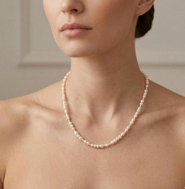 Gold Trip Timeless Pearl Choker Necklace
