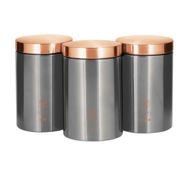 Berlinger Haus Kitchen Canister Set Berlinger Haus BH-6273 Moonlight Collection