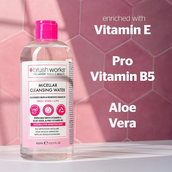 Brushworks Micellar Cleansing Water - 400ml