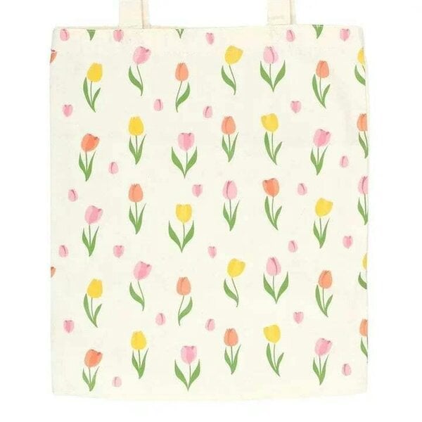 Bobobiy Tulip Print Tote Bag