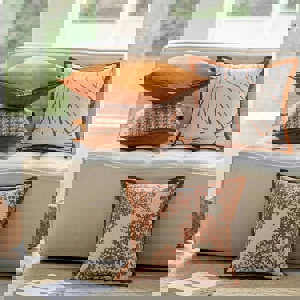 Anyhouz Pillowcase Tree Branches Print Decorative Cushion Cover