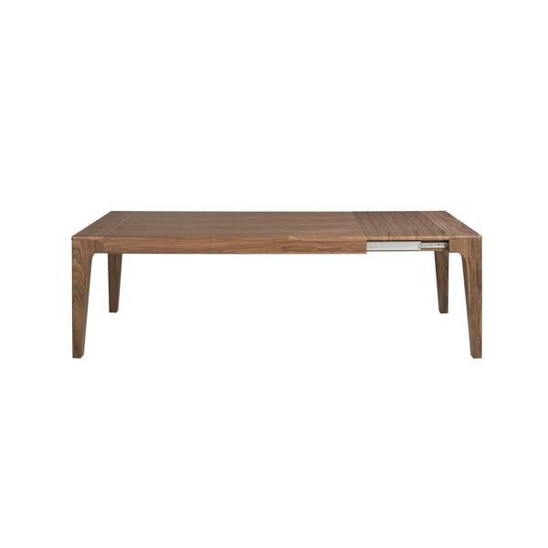 Angel Cerdá Rectangular extendable dining table in walnut 1190