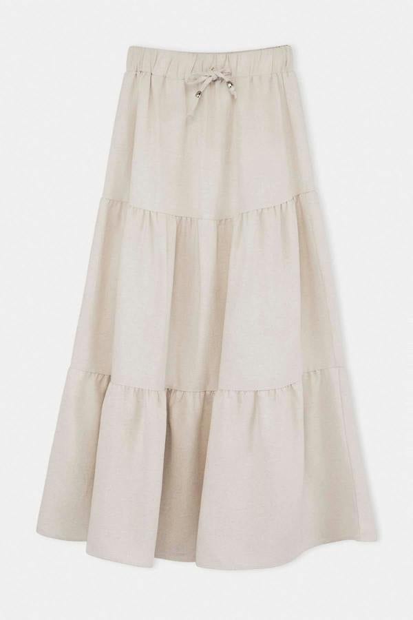 High Waist Maxi Skirt