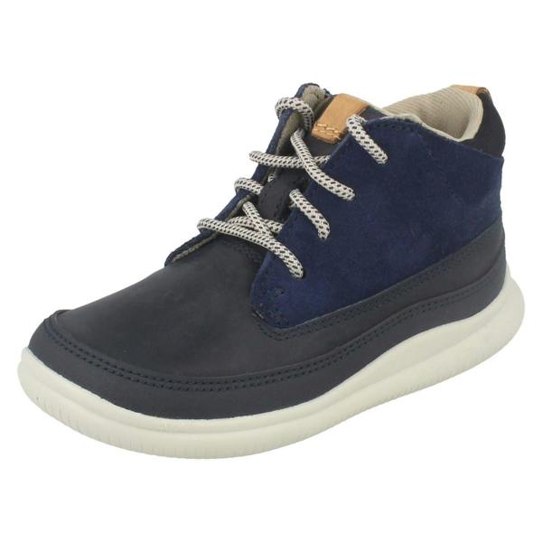 Clarks Boys Clarks Casual Ankle Boots Cloud Air